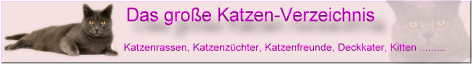 Banner Katzenrassen