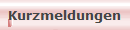 Kurzmeldungen